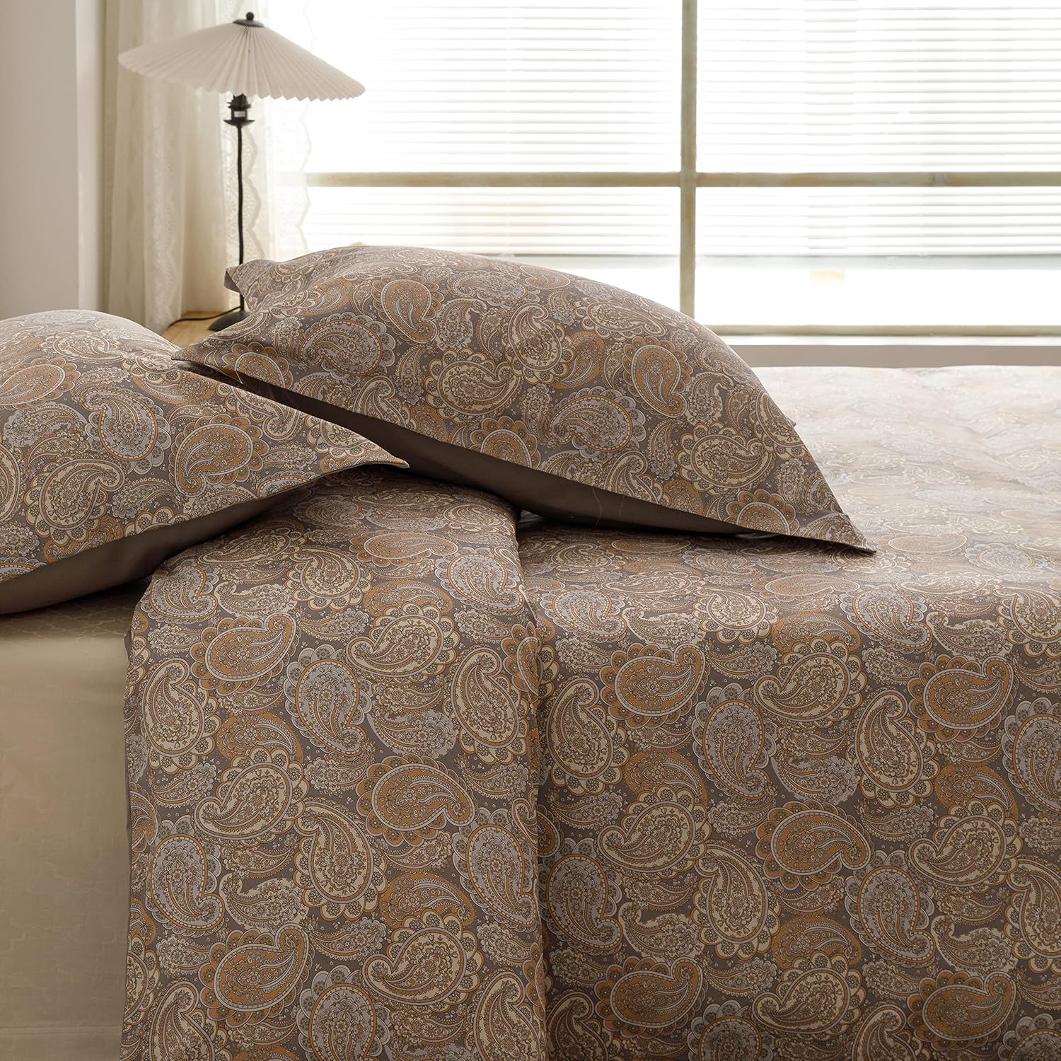 Jacquard Cotton Duvet Cover Three-Piece Set - Soft and Skin-Friendly - Image 2